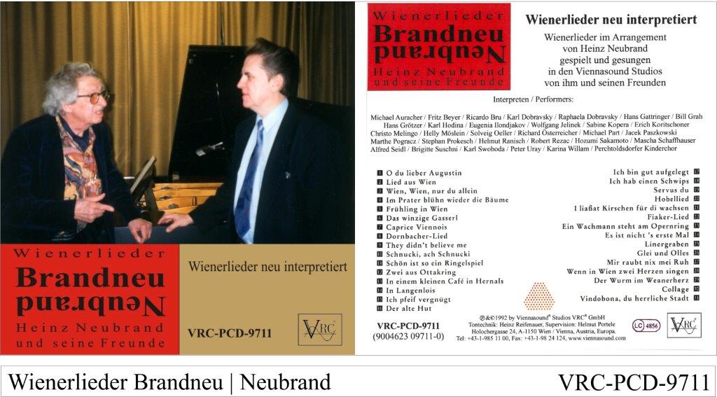 Wienerlieder Brandneu-Neubrand